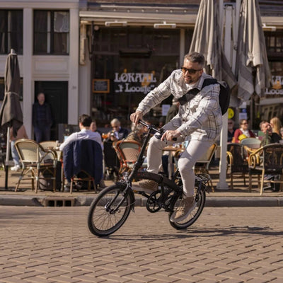 Faltrad - U GO Dare S1 20" - Smoke Black - Single Speed ​​- V-Bremse / Rücktritt