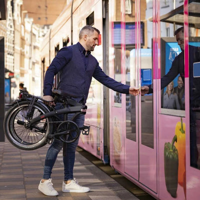 Faltrad - U GO Dare S1 20" - Smoke Black - Single Speed ​​- V-Bremse / Rücktritt