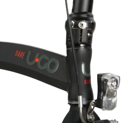 Faltrad - U GO Dare S1 20" - Smoke Black - Single Speed ​​- V-Bremse / Rücktritt
