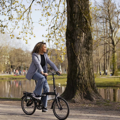 Faltrad - U GO Dare S1 20" - Smoke Black - Single Speed ​​- V-Bremse / Rücktritt