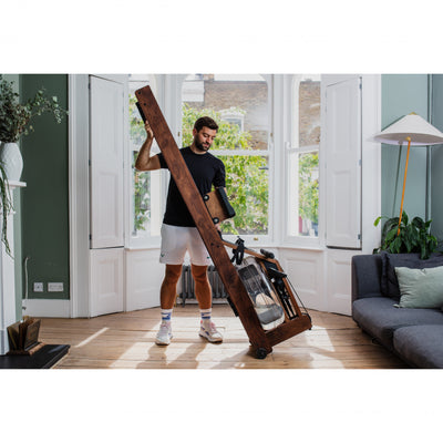 WaterRower Rudergerät im Vintage-Stil aus Eichenholz, gebeizte Eiche