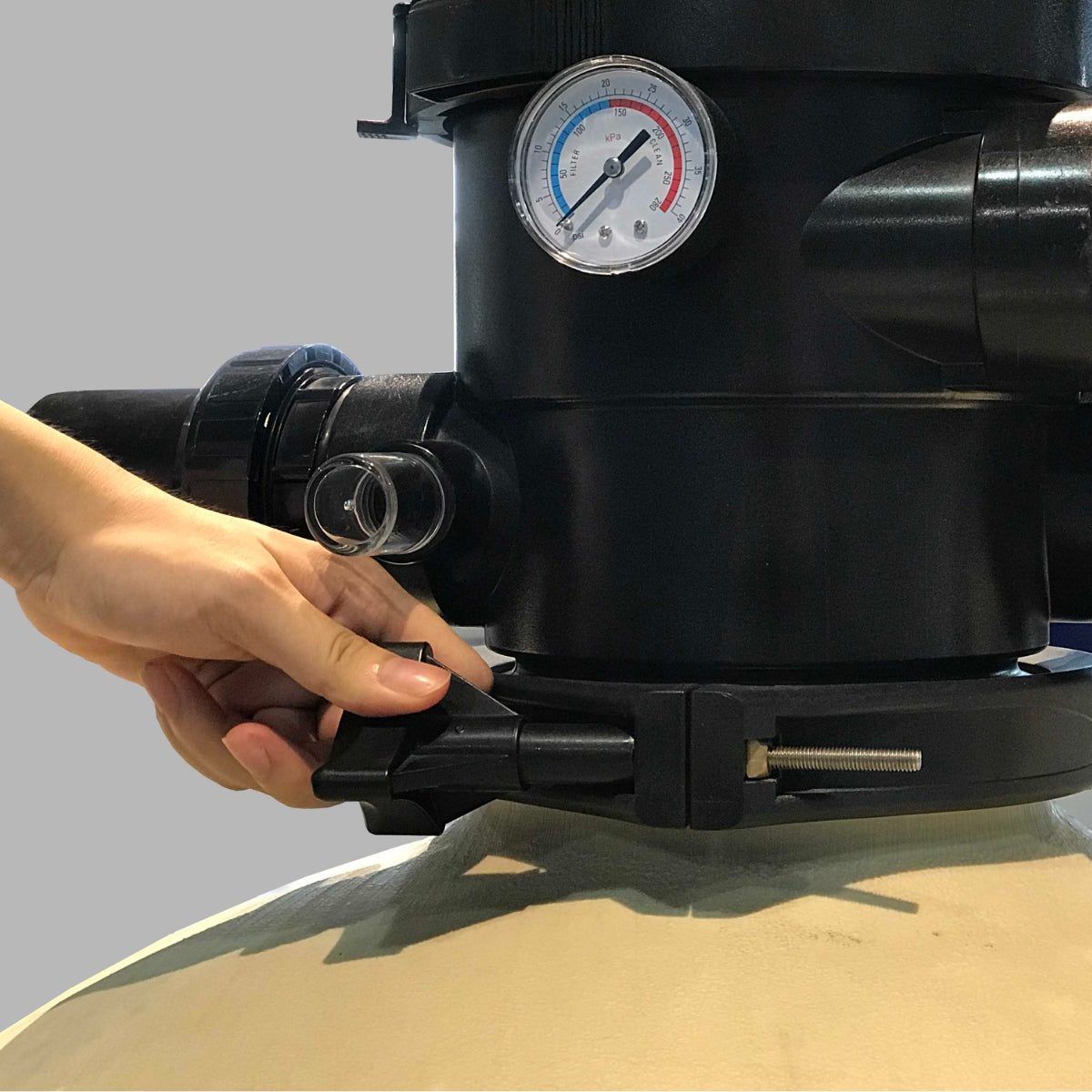 Poolex Ultra Top - Sandfilter für Schwimmbad (Aufsatzmontage)