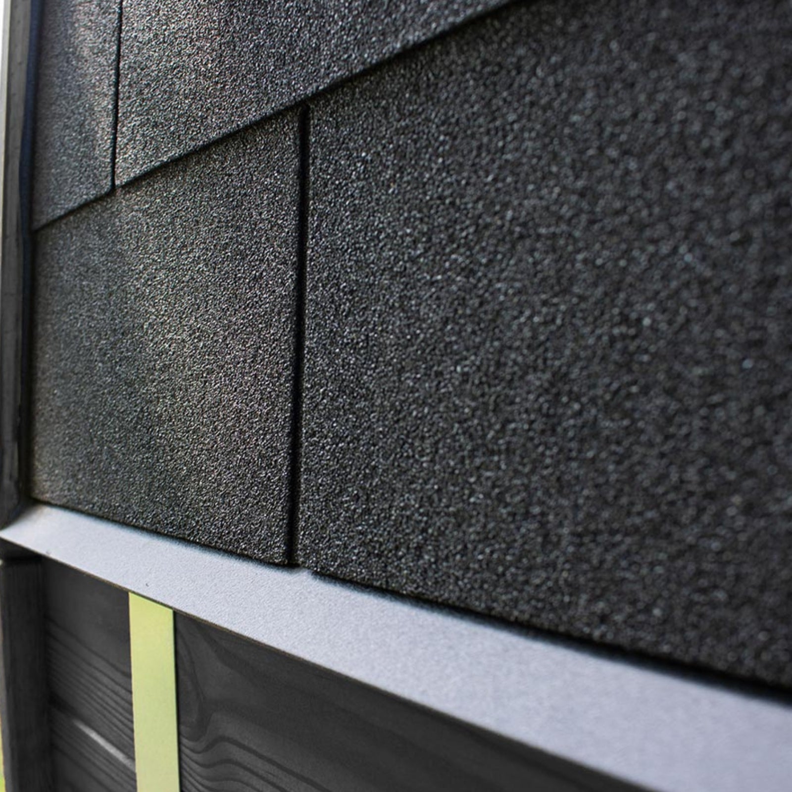 Außensauna für 4 Personen - Holl's Black Cube Onyxia Thermoholz