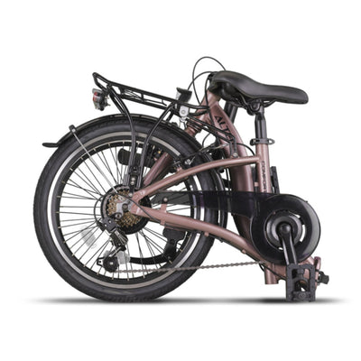 Altec Comfort Faltrad - Unisex 6-Gang V-Bremsen Terrakotta 39 cm 20 Zoll