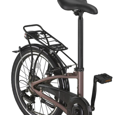 Altec Comfort Faltrad - Unisex 6-Gang V-Bremsen Terrakotta 39 cm 20 Zoll