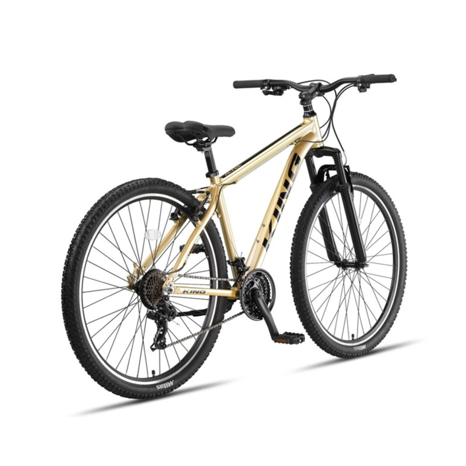 Altec King Mountainbike Gold - 29-Zoll-Räder / Unisex 21V Mechanische Scheibenbremsen