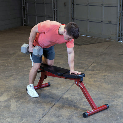 Best Fitness BFFID10 verstellbare Fitnessbank - Schräg / Flach / Negativ