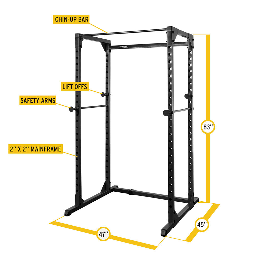 Best Fitness BFPR100 – Volles Power Rack