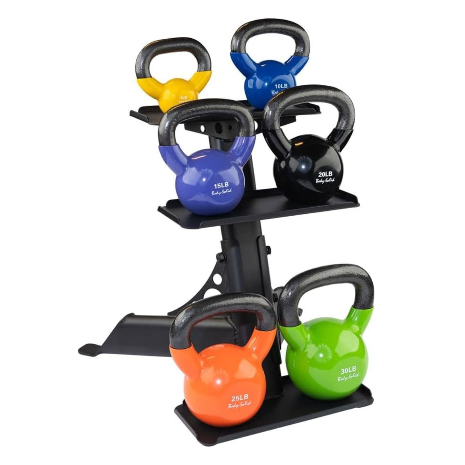 Body-Solid GDKR50B - Kettlebell-Aufbewahrungssystem