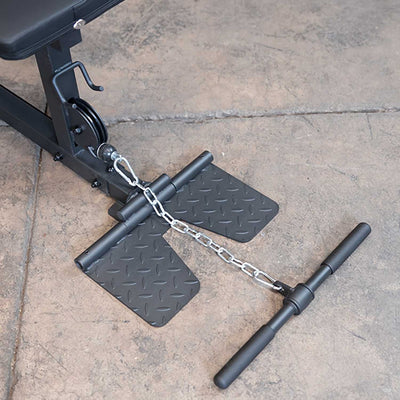 Latzug- und Rudergerät - Body-Solid GLM85B - mit Gewichtsscheiben