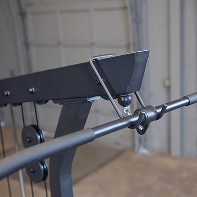 Latzug- und Rudergerät - Body-Solid GLM85B - mit Gewichtsscheiben