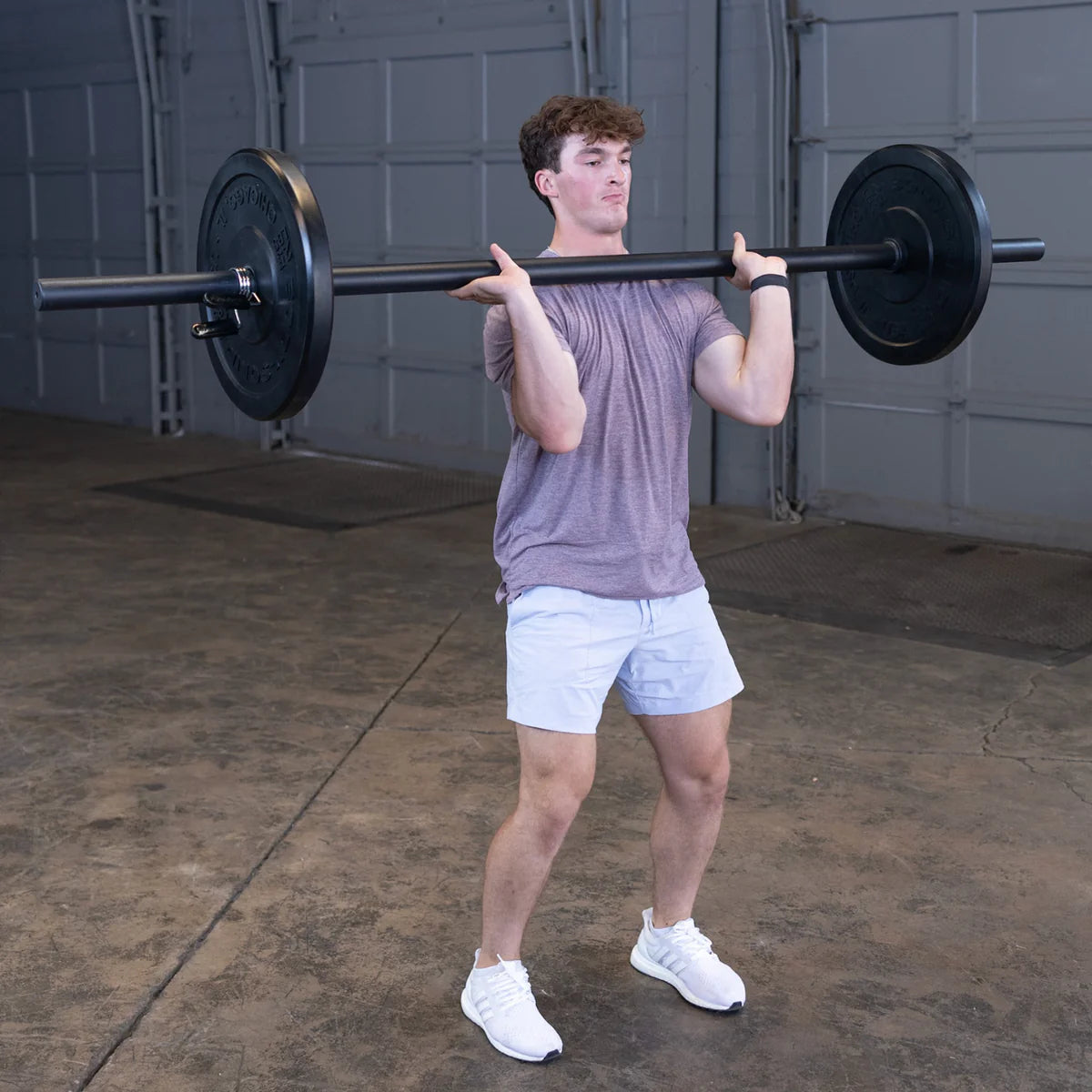 Body-Solid OB86FG Fat Grip Olympische Langhantelstange