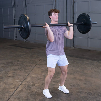 Body-Solid OB86FG Fat Grip Olympische Langhantelstange