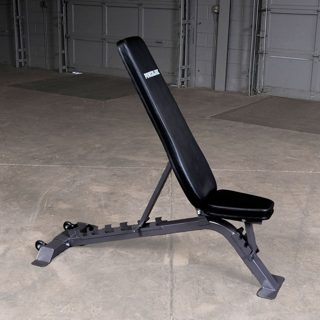 Body-Solid Powerline PFI150 - Verstellbare, klappbare Hantelbank - Schräg / Flach