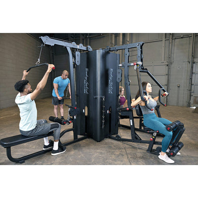 Body-Solid Pro Clubline S1000 – Vier-Stack-Multi-Gym – Gewichte einlegen – Kostenlose Montage