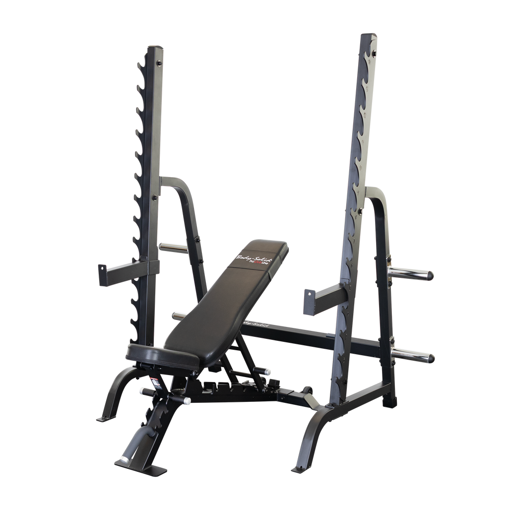Body-Solid SDIB370 – Bank- und Kniebeugenständer-Kombination