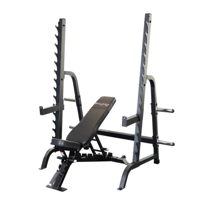Body-Solid SDIB370 – Bank- und Kniebeugenständer-Kombination