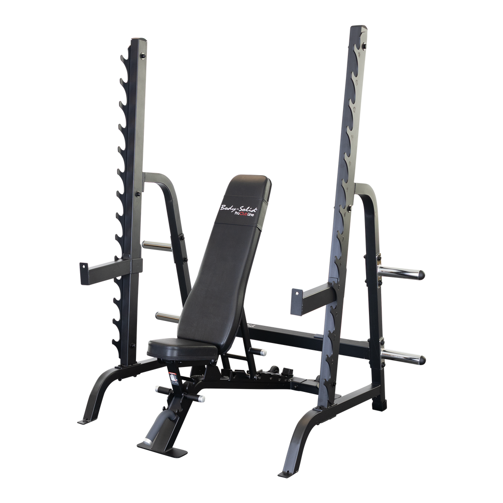 Body-Solid SDIB370 – Bank- und Kniebeugenständer-Kombination