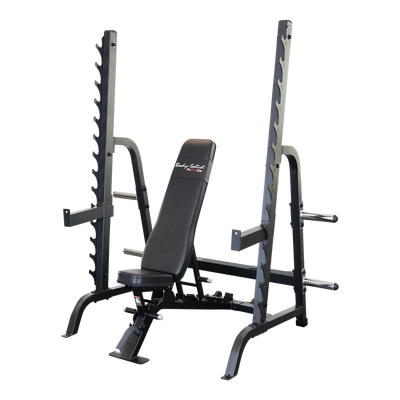 Body-Solid SDIB370 – Bank- und Kniebeugenständer-Kombination