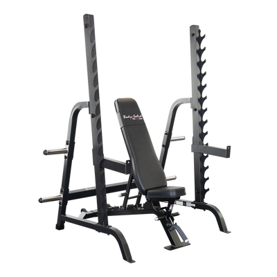Body-Solid SDIB370 – Bank- und Kniebeugenständer-Kombination