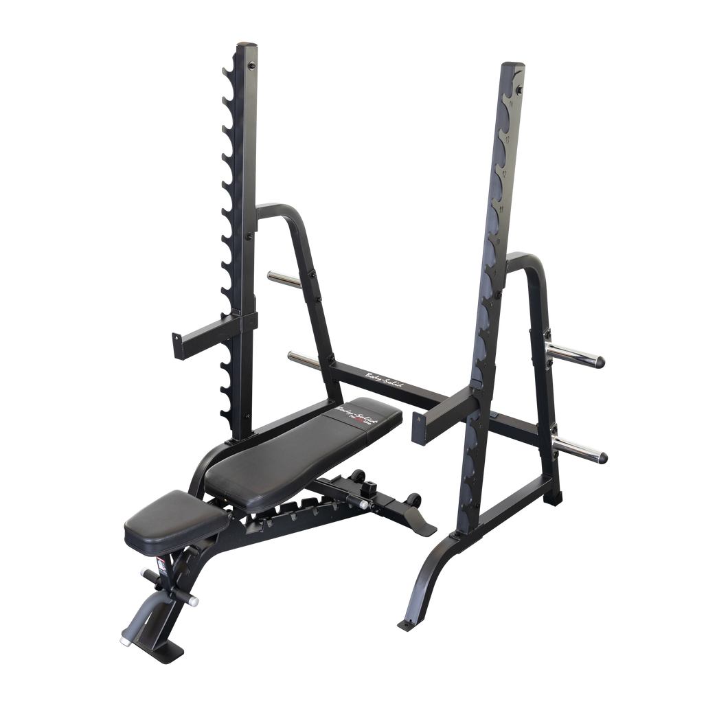 Body-Solid SDIB370 – Bank- und Kniebeugenständer-Kombination