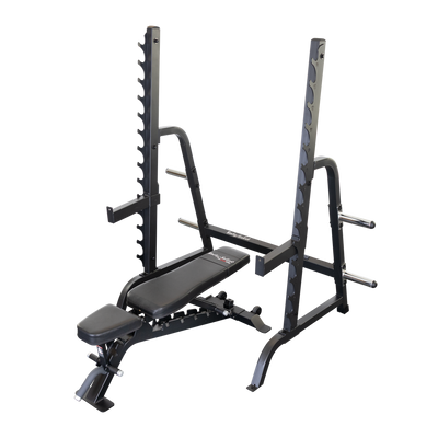 Body-Solid SDIB370 – Bank- und Kniebeugenständer-Kombination