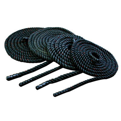 Body-Solid Tools BSTBR Battle Rope – 38 mm / 50 mm &amp; 915 cm / 1524 cm