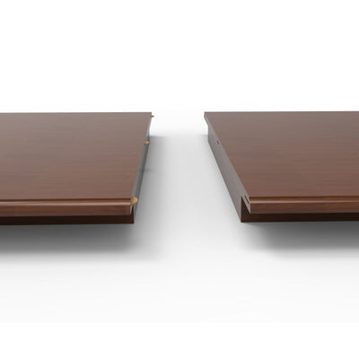 Bruine klassieke pooltafel - Winsport Wellington 8FT - 230 x 128 cm