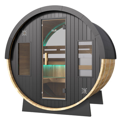 Buiten barrel sauna voor 5/6 personen - Holl's Orphee 180