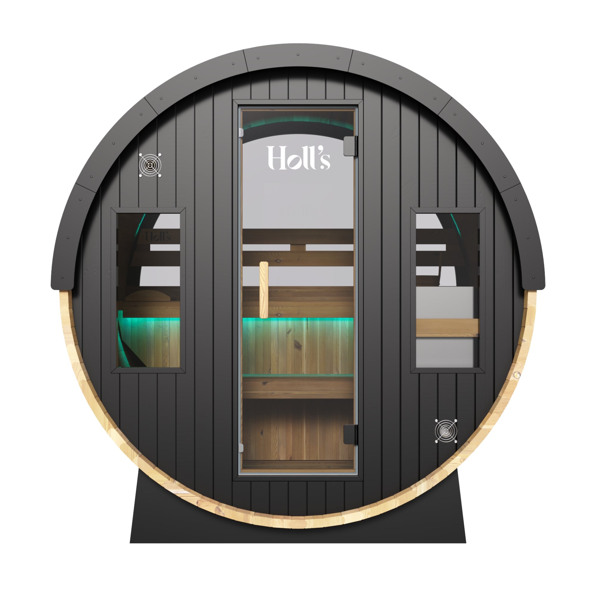 Buiten barrel sauna voor 5/6 personen - Holl's Orphee 180