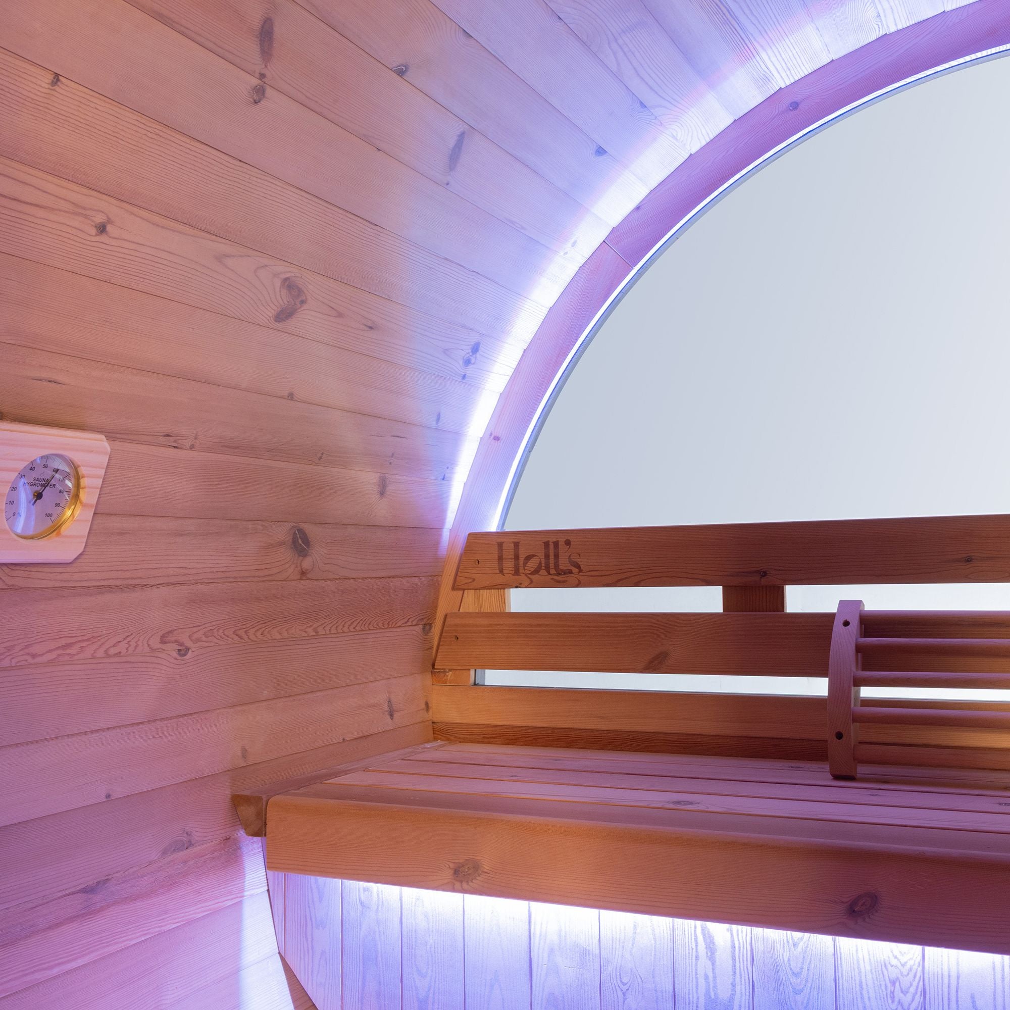 Buiten barrel sauna voor 5/6 personen - Holl's Orphee 240