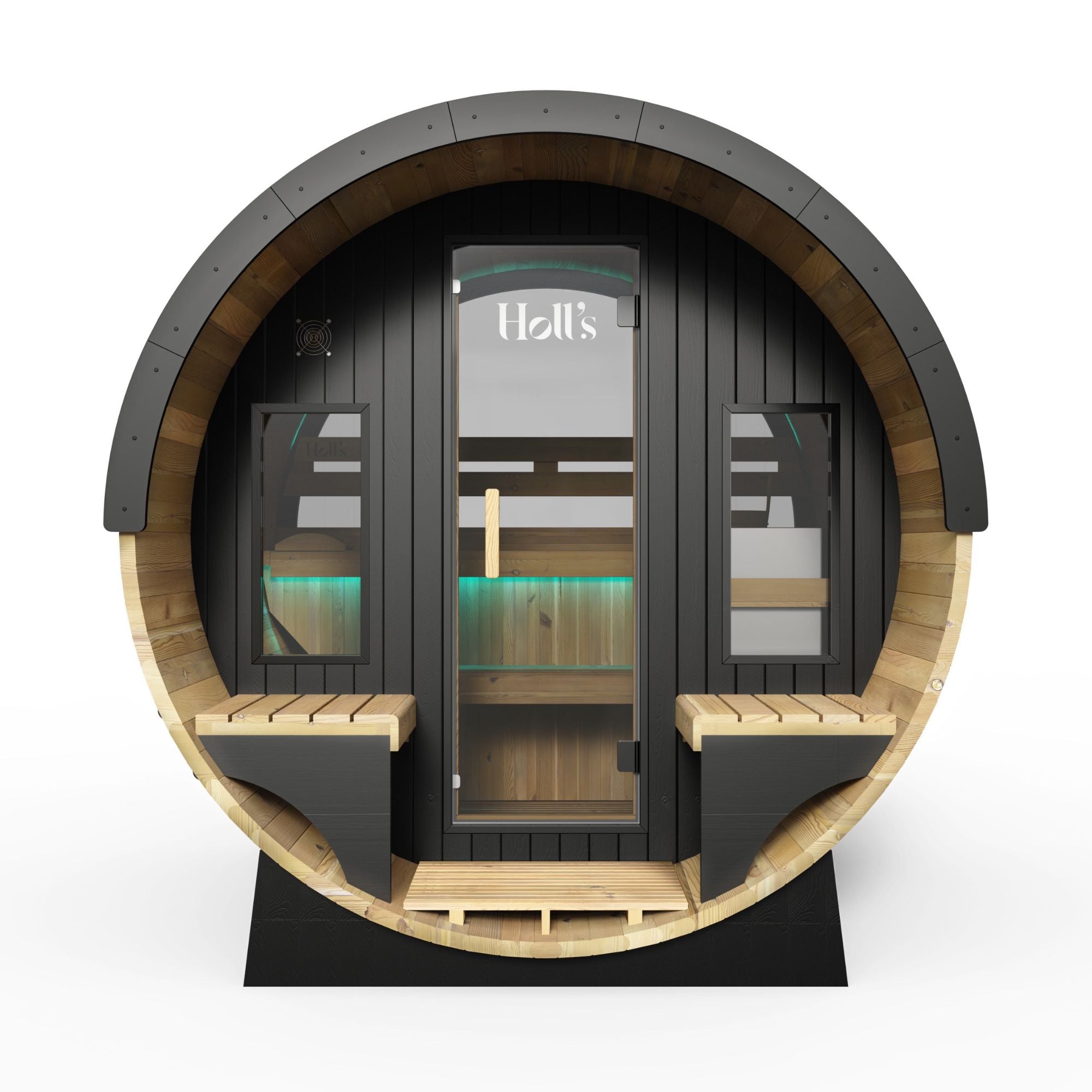 Buiten barrel sauna voor 5/6 personen - Holl's Orphee 240