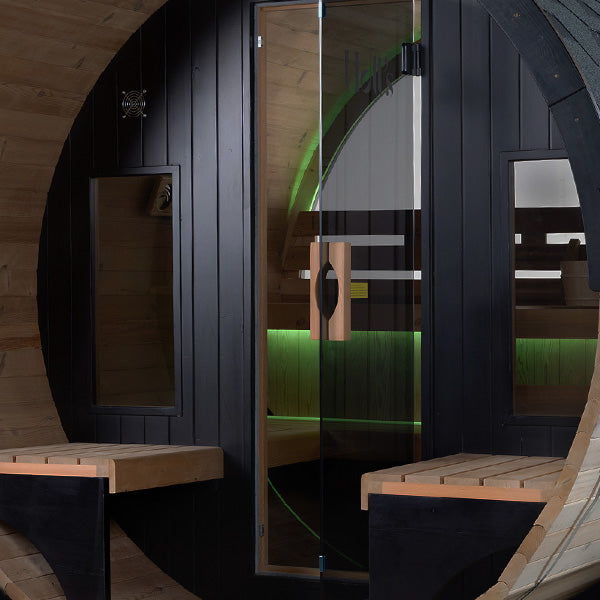 Buiten barrel sauna voor 5/6 personen - Holl's Orphee 240