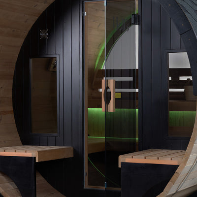 Buiten barrel sauna voor 5/6 personen - Holl's Orphee 240