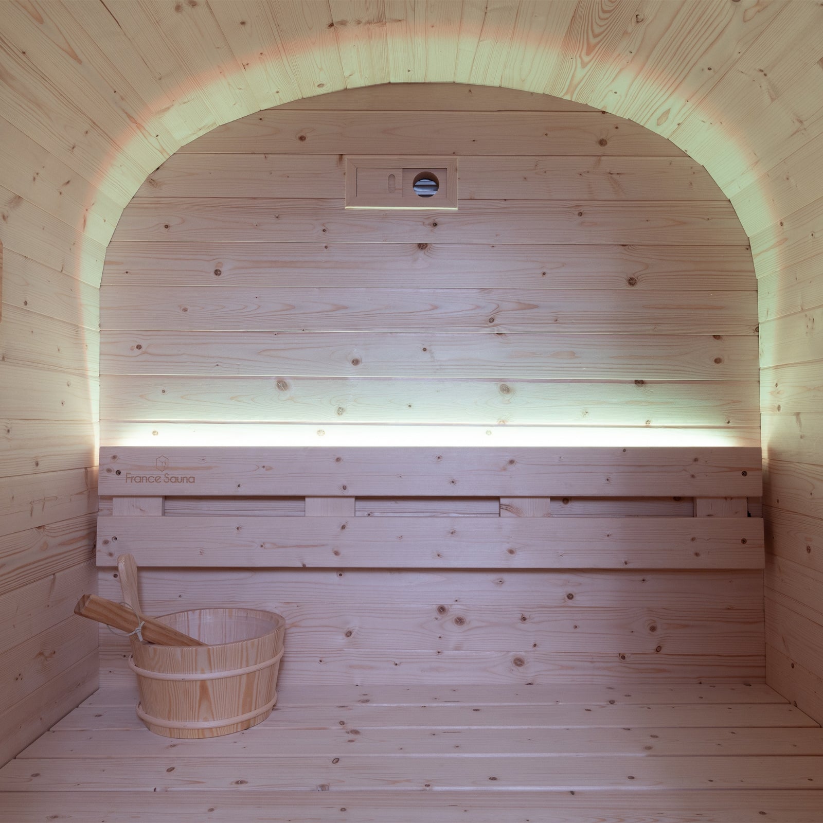 Buitensauna voor 2 personen - France Sauna Gaïa Urban