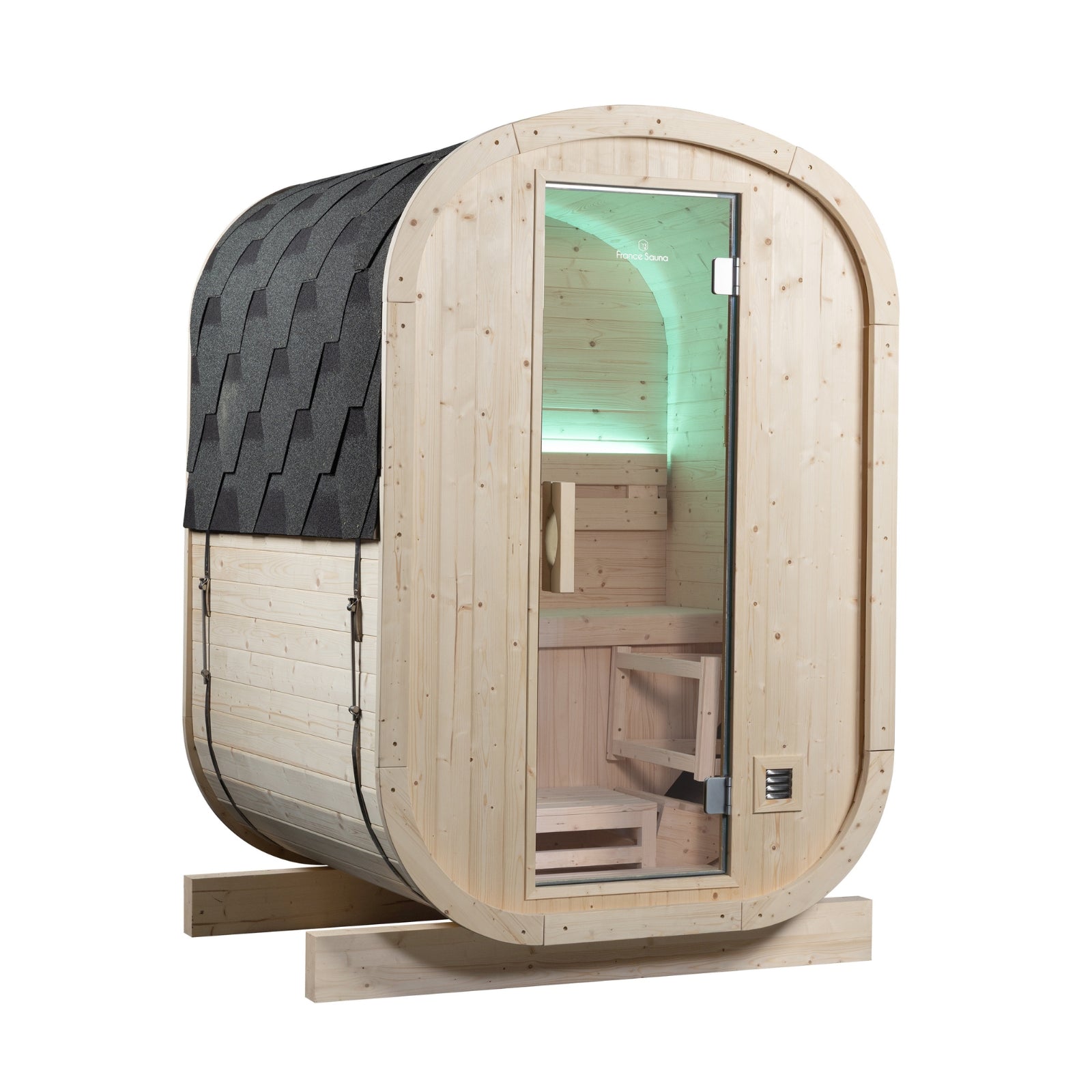 Buitensauna voor 2 personen - France Sauna Gaïa Urban