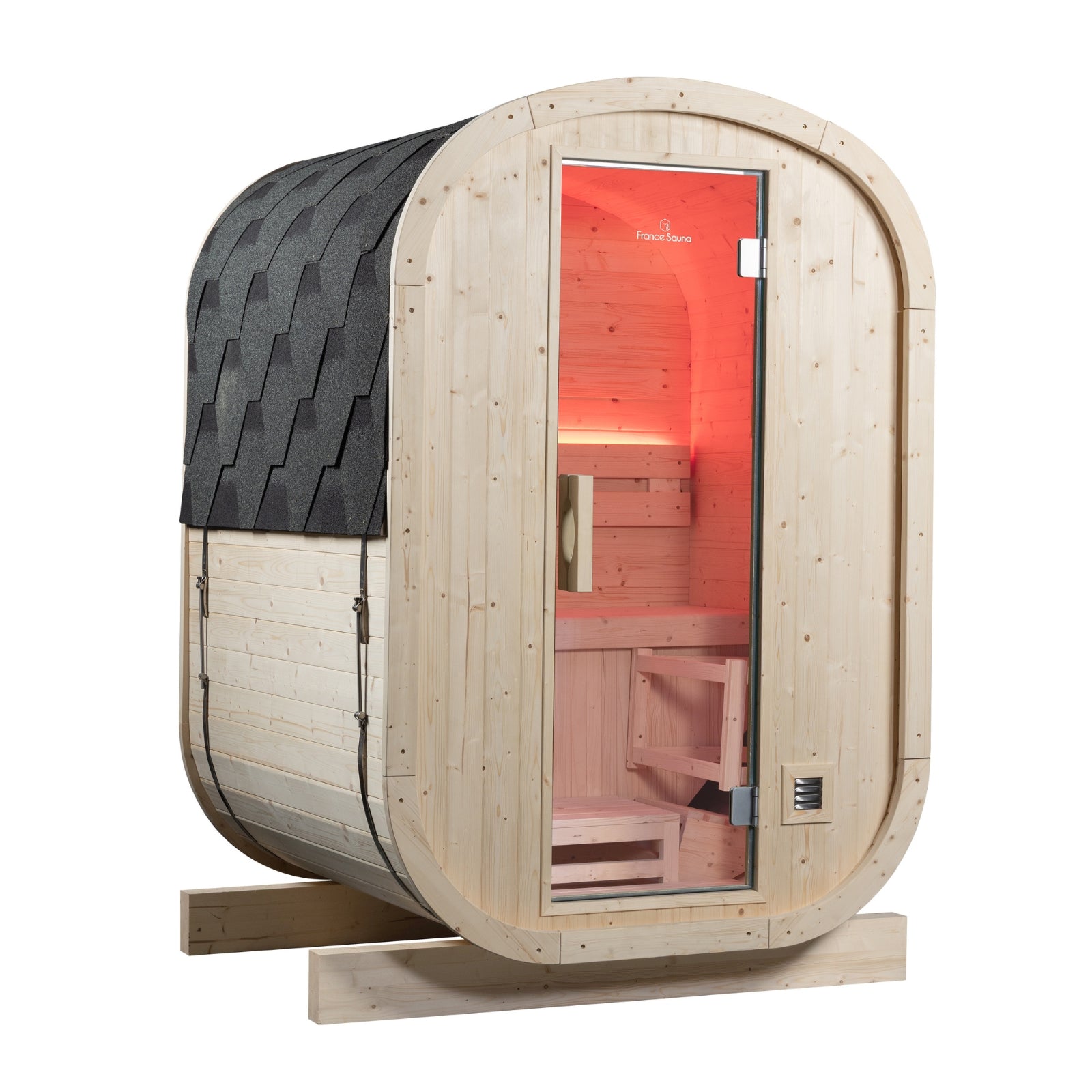 Buitensauna voor 2 personen - France Sauna Gaïa Urban