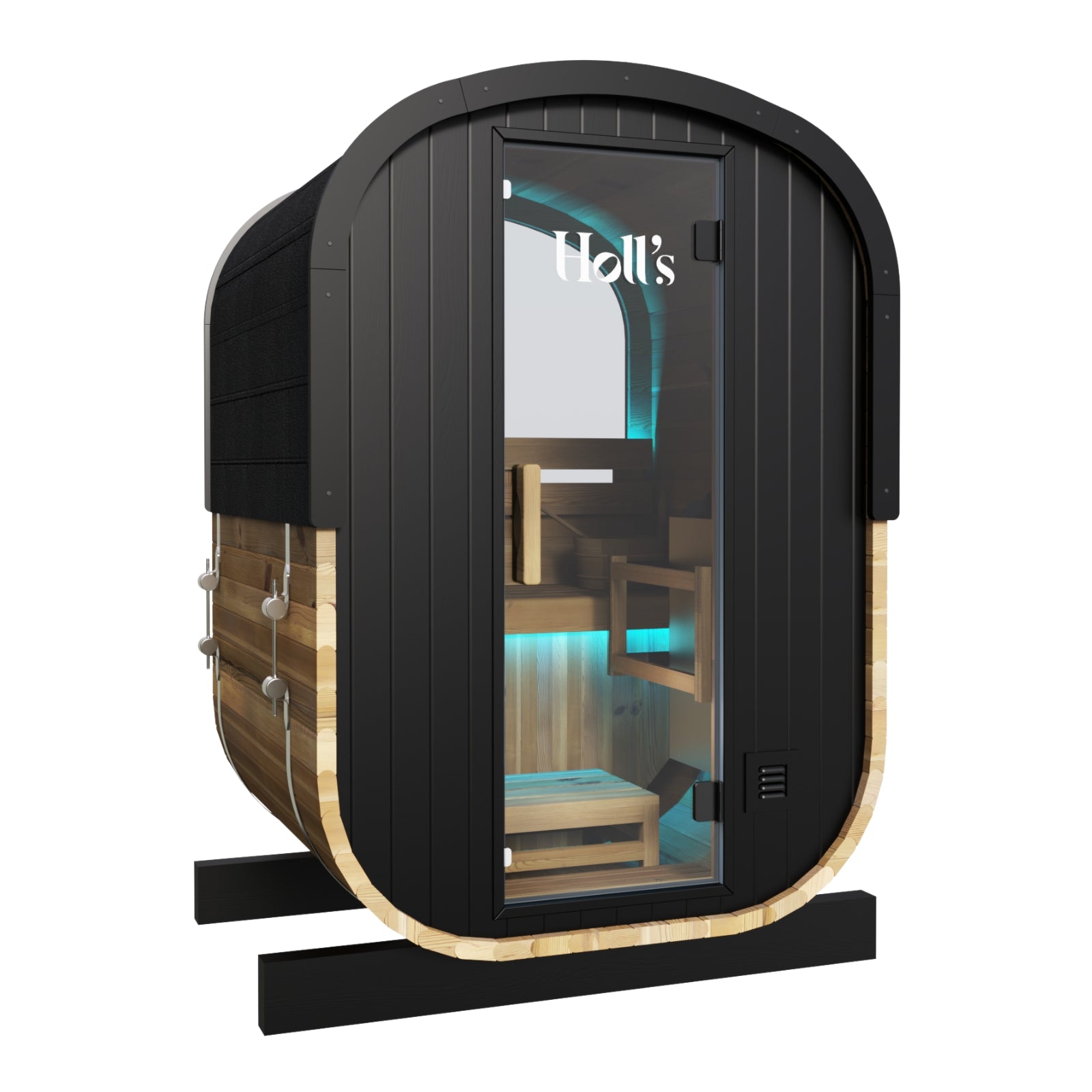 Buitensauna voor 2 personen - Holl's Cocoon 130