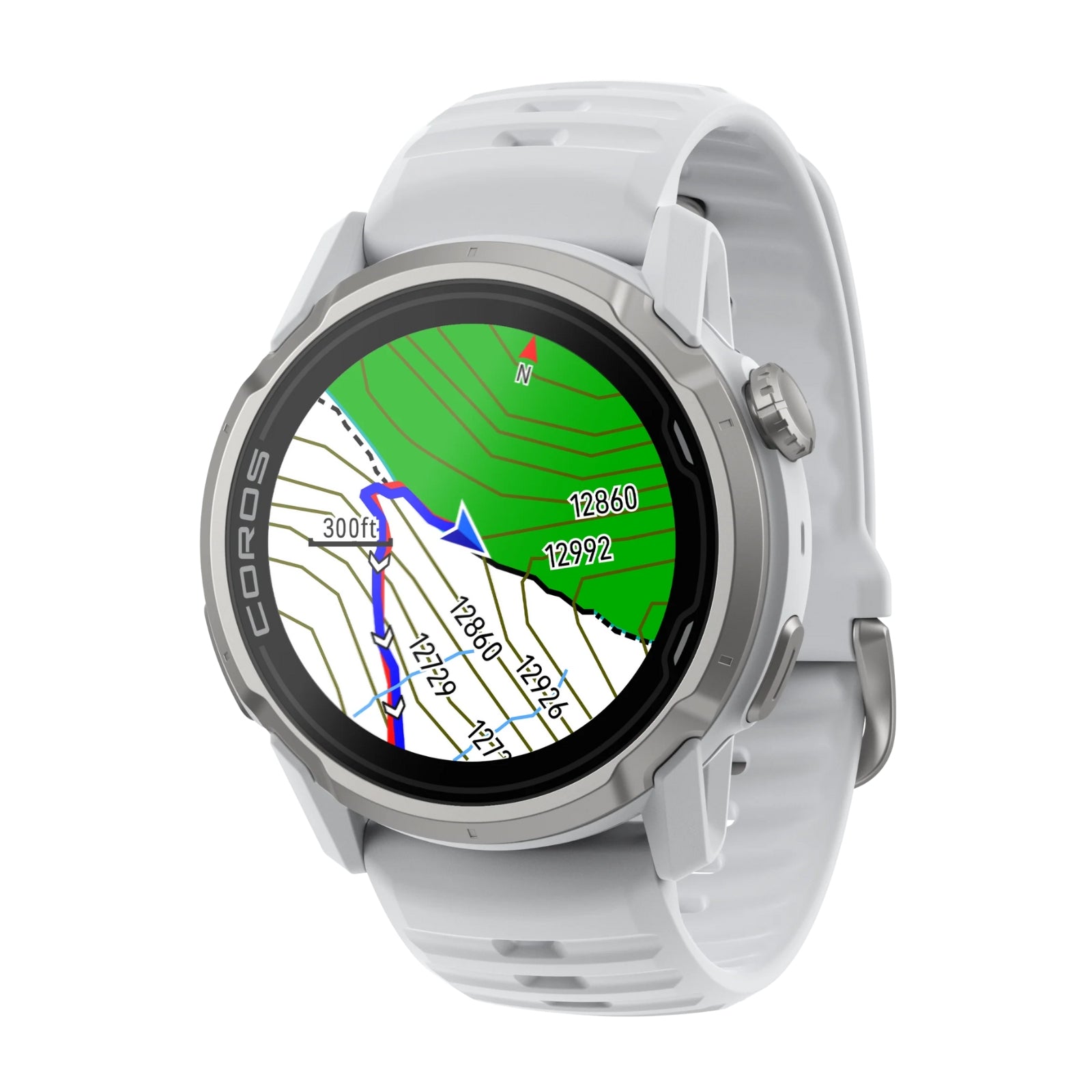 Coros Apex 4 46mm wit - GPS sport & adventure watch / multisporthorloge