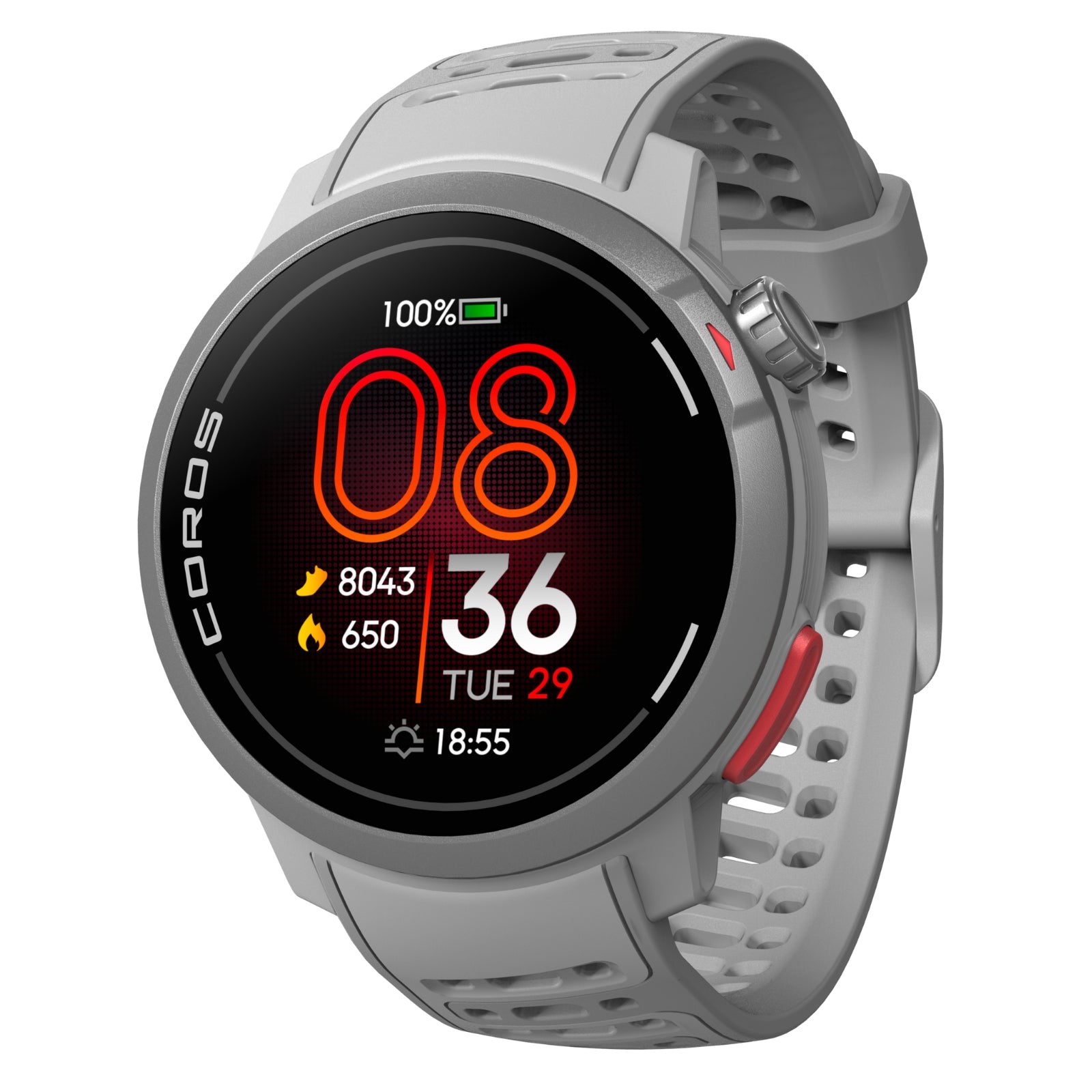 Coros PACE Pro Gray (AMOLED) – GPS Sport- und Abenteueruhr / Multisportuhr