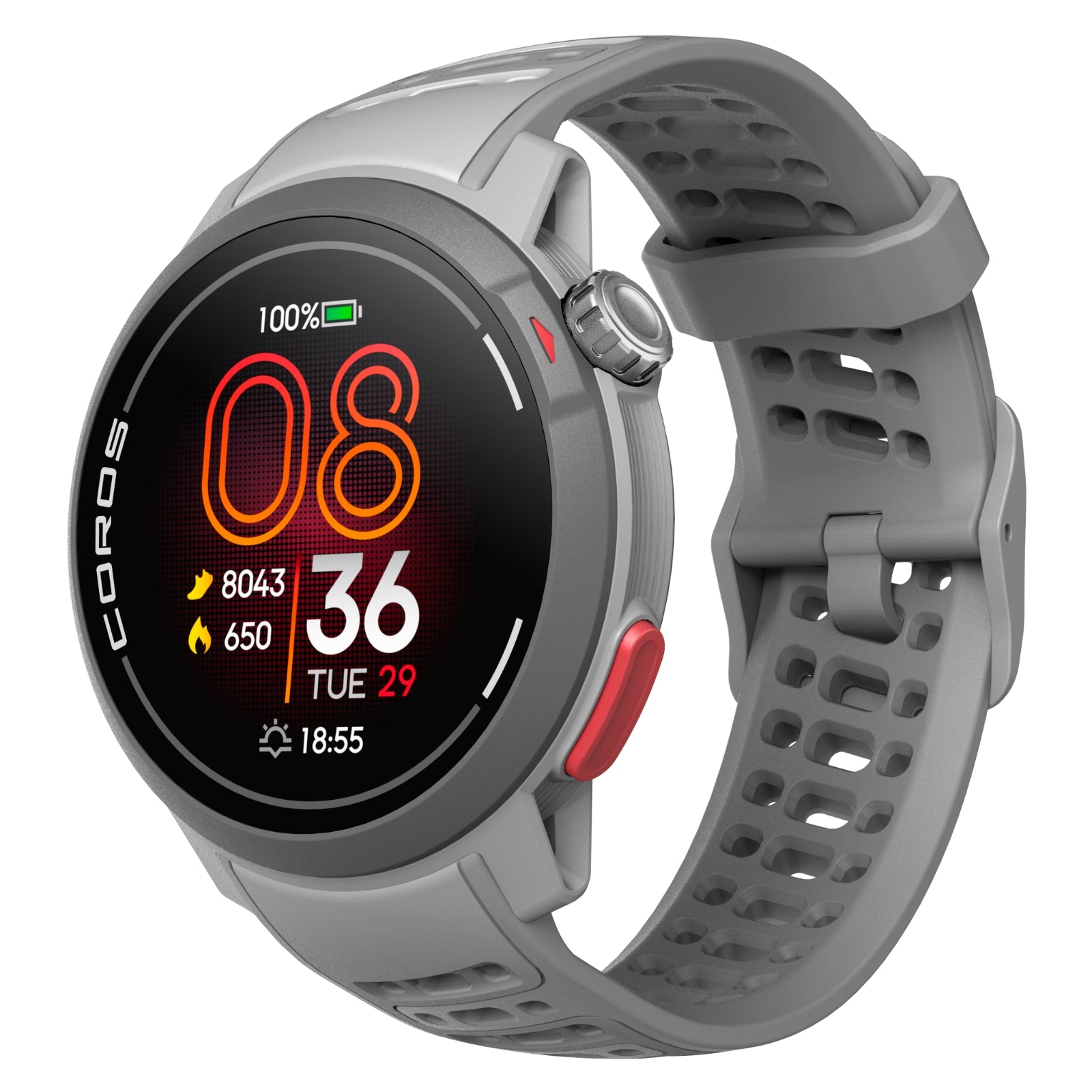 Coros PACE Pro Gray (AMOLED) – GPS Sport- und Abenteueruhr / Multisportuhr