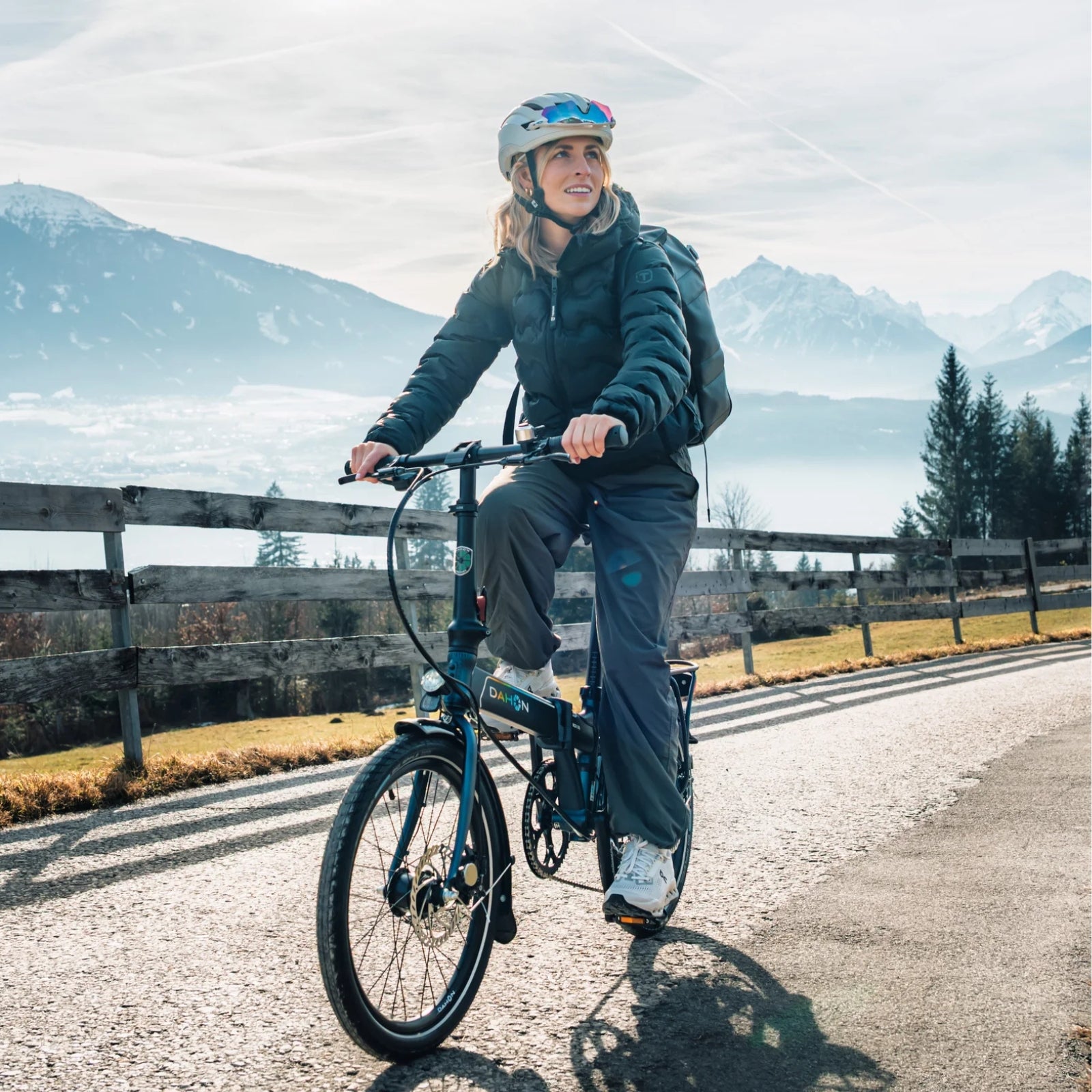 Vouwfiets - Dahon Launch D8 20" - Navy / blauw  - 8-speed derailleur - schijfremmen