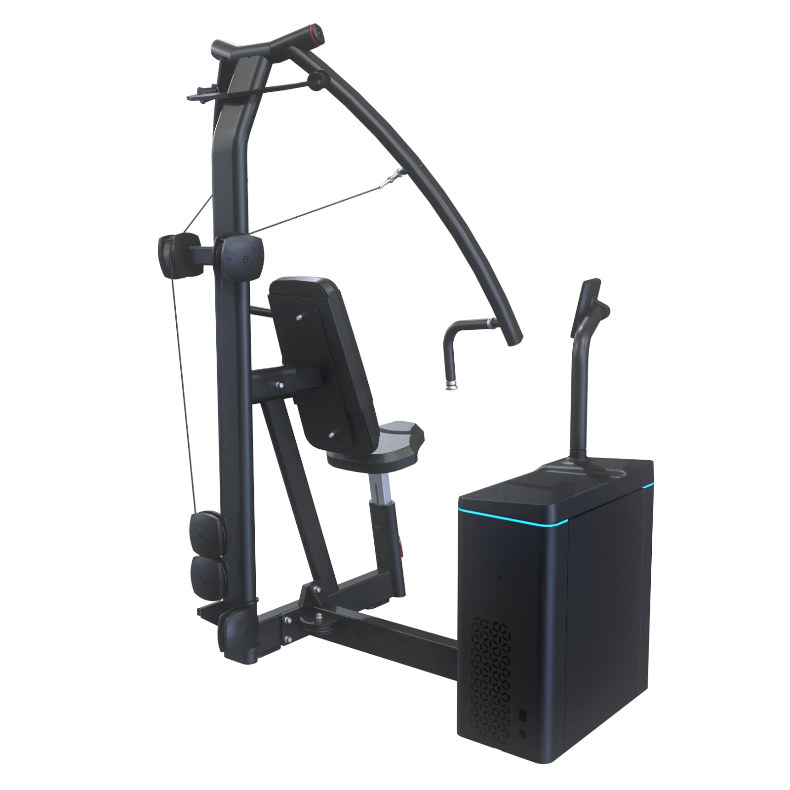 Digitale Brustpresse - Evolve Fitness Digital Strength DS-401 mit Gewichtsschienen
