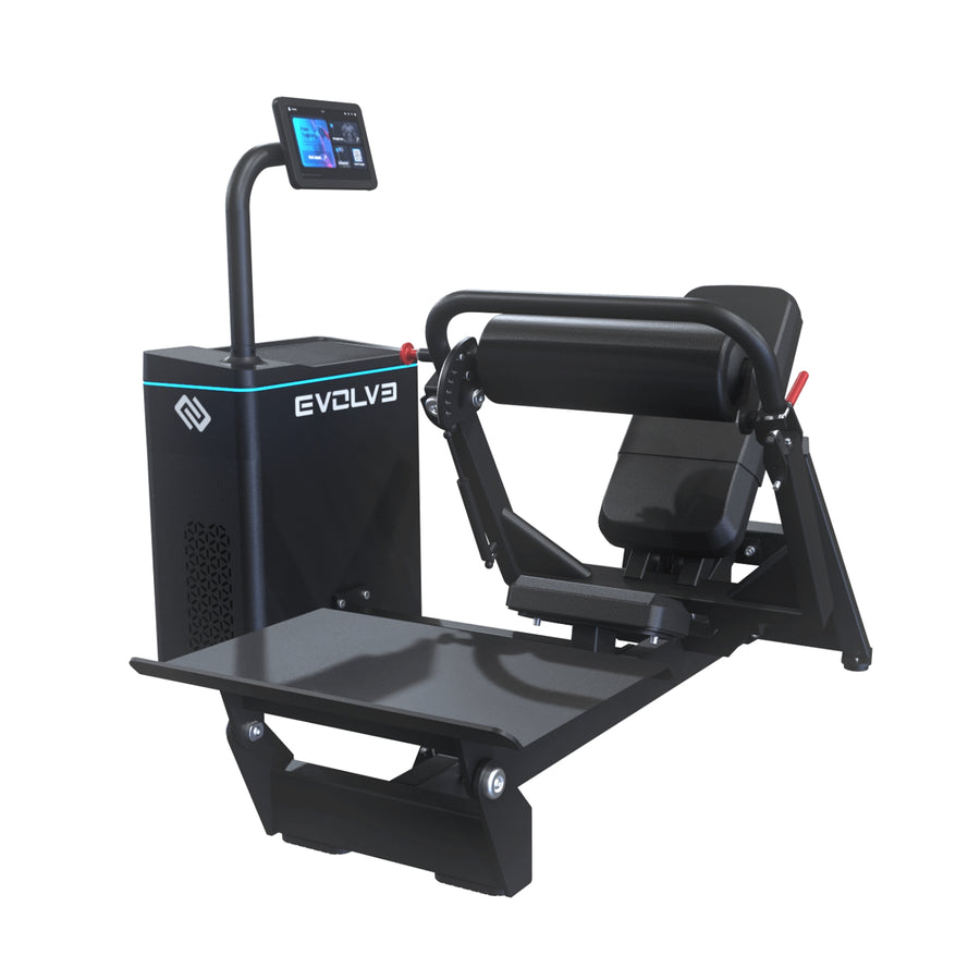 Digitale Hüftstreckmaschine – Evolve Fitness Digital Strength DS-415 mit Gewichtsscheiben