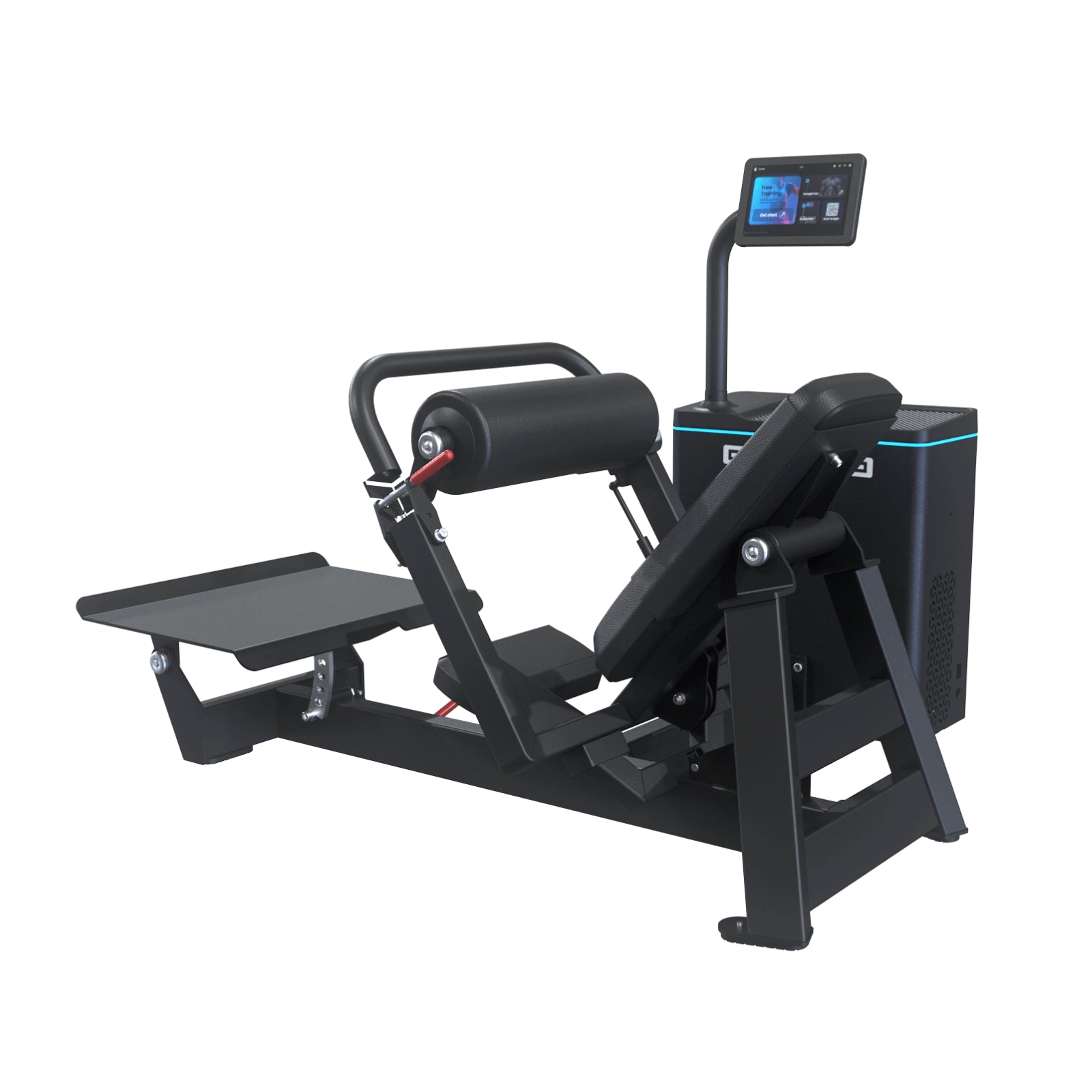Digitale Hüftstreckmaschine – Evolve Fitness Digital Strength DS-415 mit Gewichtsscheiben