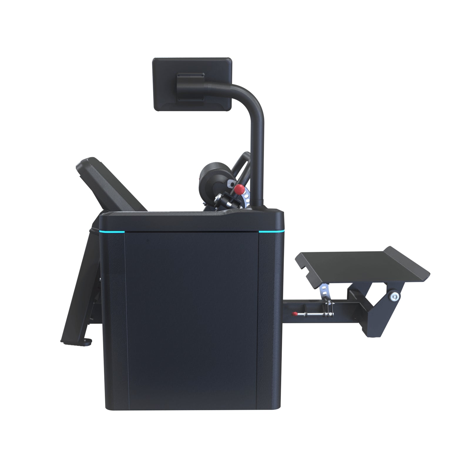Digitale Hüftstreckmaschine – Evolve Fitness Digital Strength DS-415 mit Gewichtsscheiben