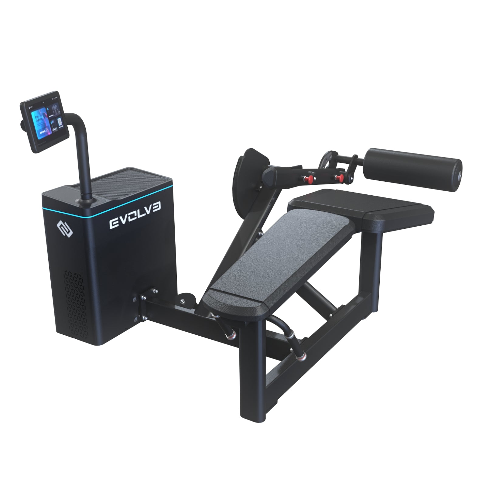 Digitale Beinbeugemaschine (liegend) - Evolve Fitness Digital Strength DS-418 Selectorized