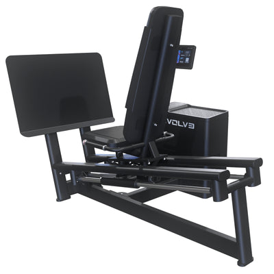 Digitale Beinpresse im Sitzen – Evolve Fitness Digital Strength DS-411 mit Gewichtsverlagerung