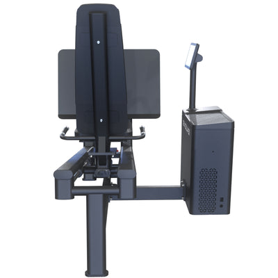 Digitale Beinpresse im Sitzen – Evolve Fitness Digital Strength DS-411 mit Gewichtsverlagerung