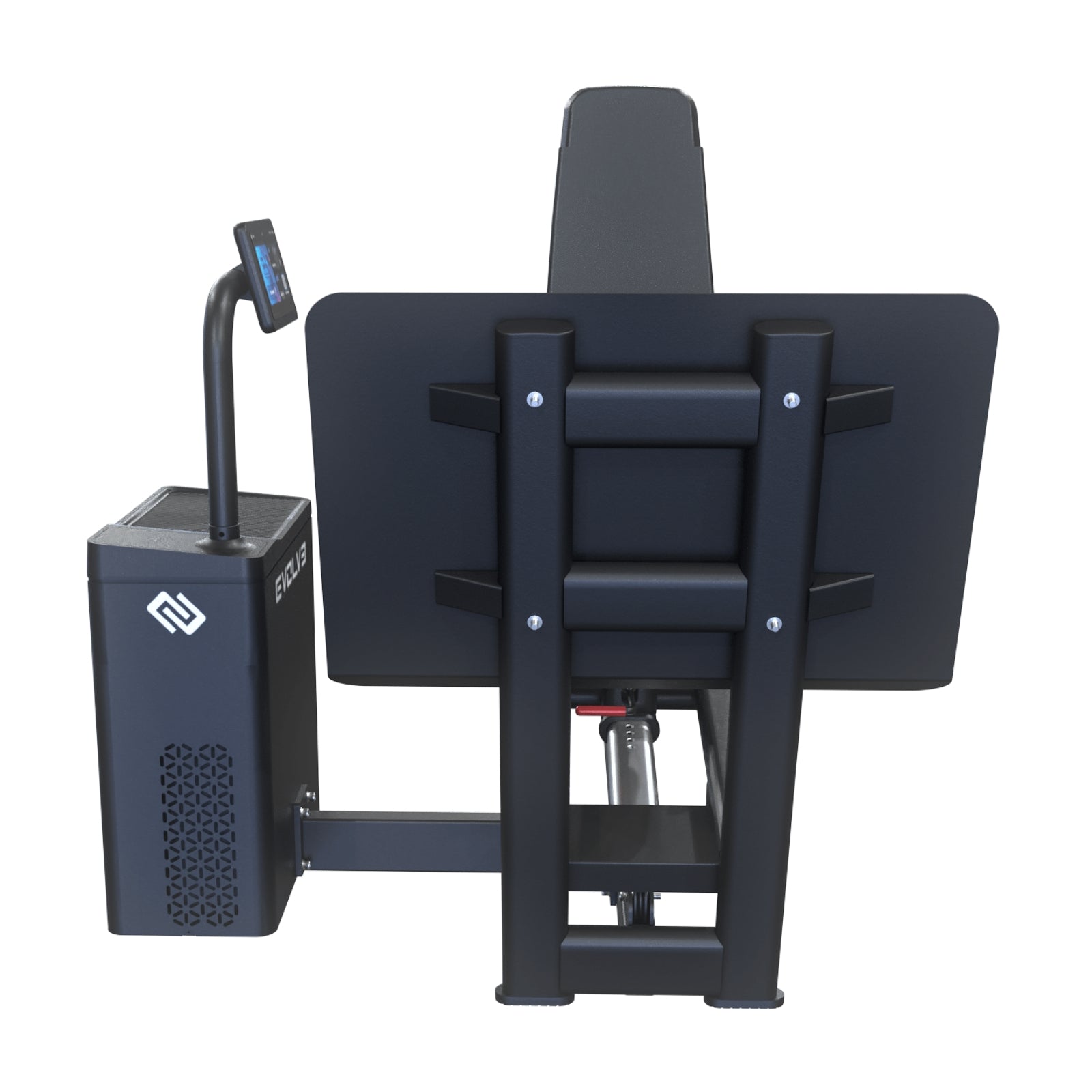 Digitale Beinpresse im Sitzen – Evolve Fitness Digital Strength DS-411 mit Gewichtsverlagerung